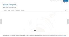 Desktop Screenshot of mariscal-abogados.eu